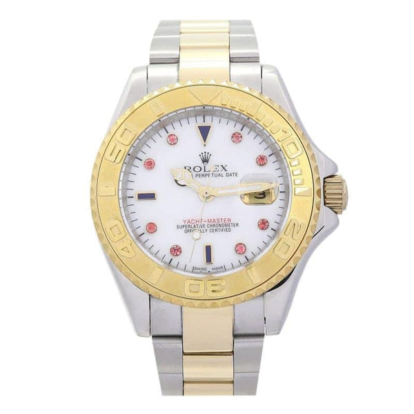 Yacht-Master Red Diamond and White dial 16623