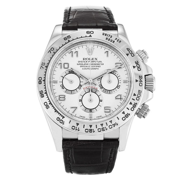 Daytona White Dial 16519 Mens Watch 40MM