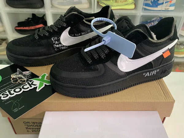 Off-White X Air Force 1 Af1 Black/White AO4606-001