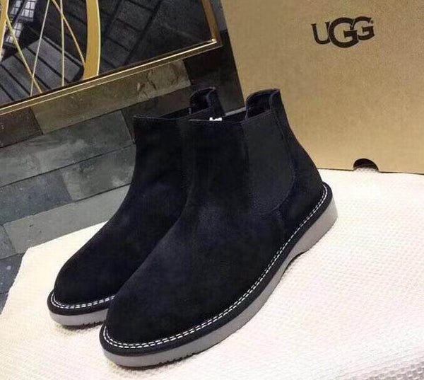 UGG high top shoes man sz  CH3010 black