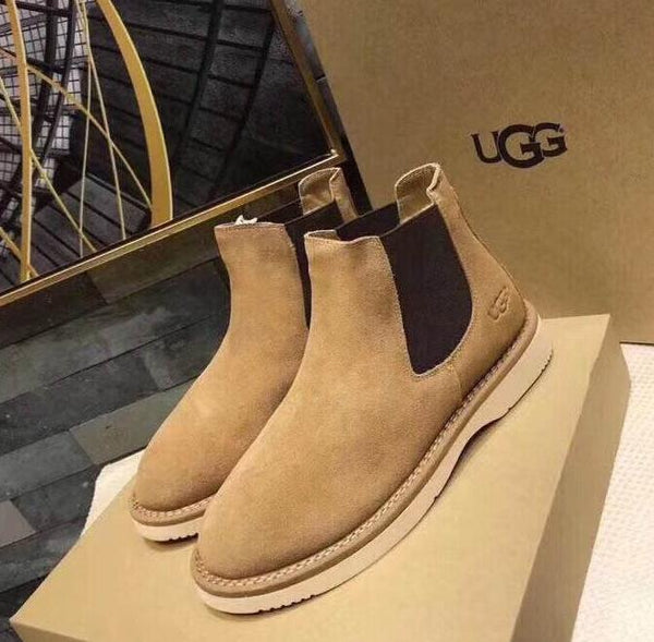 UGG high top shoes man sz  CH3010 yellow black